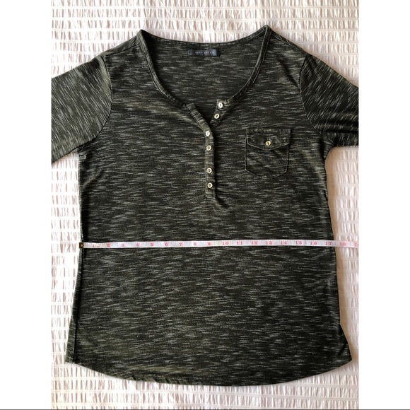 Suzy Shier Long Sleeve Forest Green Shirt - Picture 8 of 10